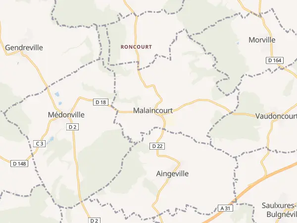 Plan de Malaincourt