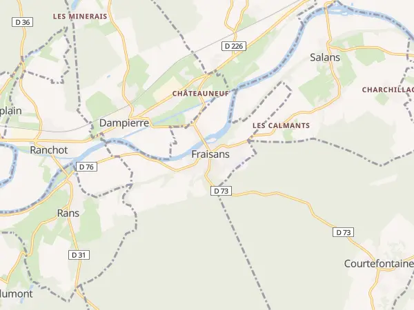 Plan de Fraisans
