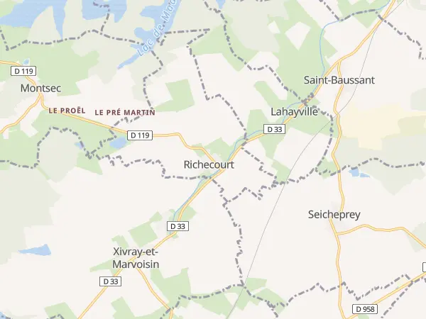 Plan de Richecourt