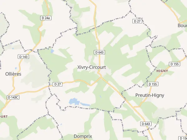 Plan de Xivry-Circourt
