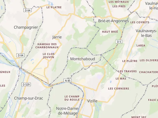 Plan de Montchaboud