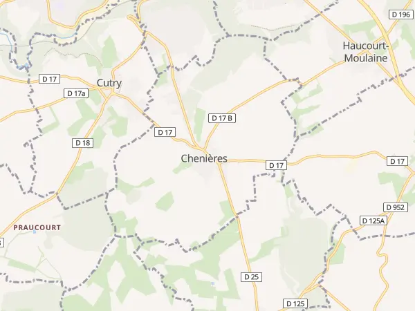 Plan de Chenières