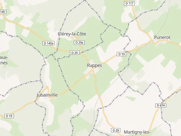 Plan de Ruppes