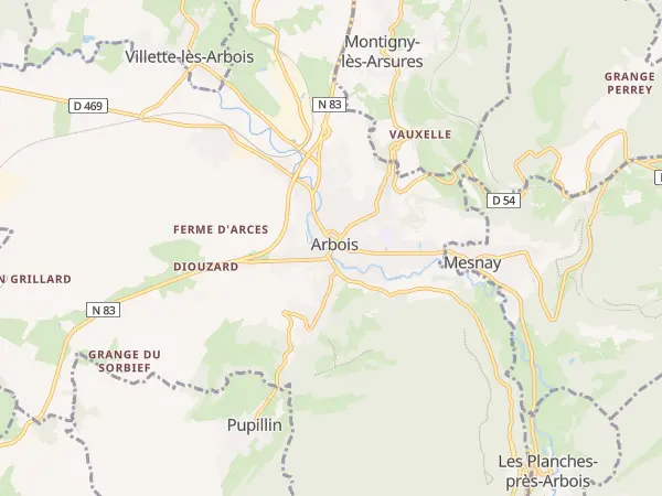 Plan de Arbois