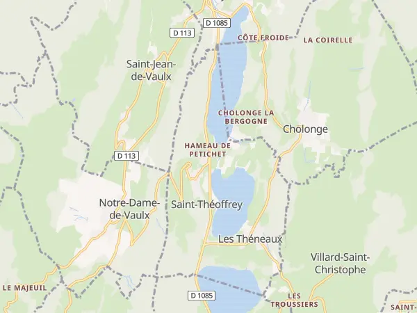 Plan de Saint-Théoffrey