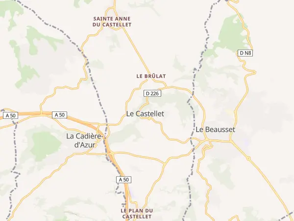 Plan du Castellet