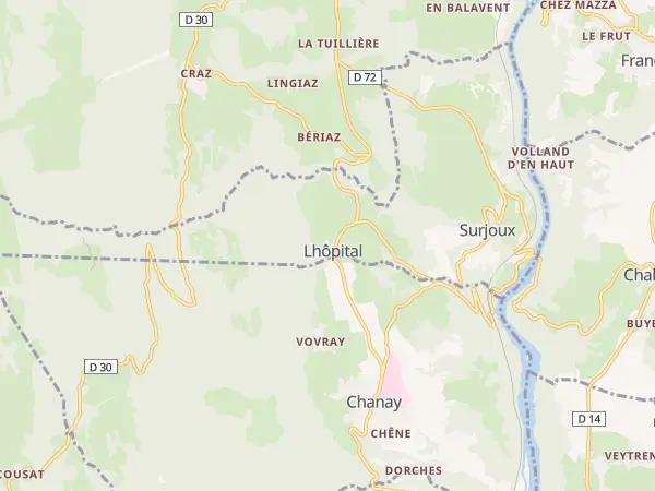 Plan de Surjoux-Lhopital