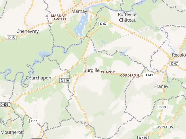 Plan de Burgille