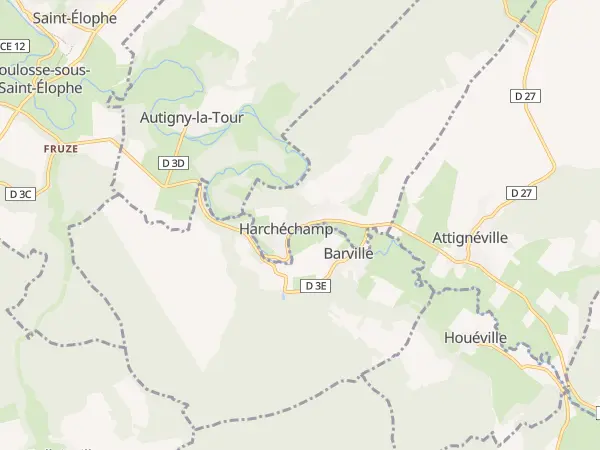 Plan de Harchéchamp