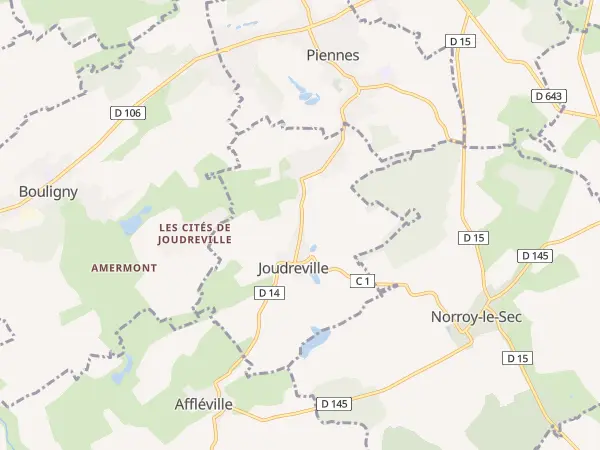 Plan de Joudreville