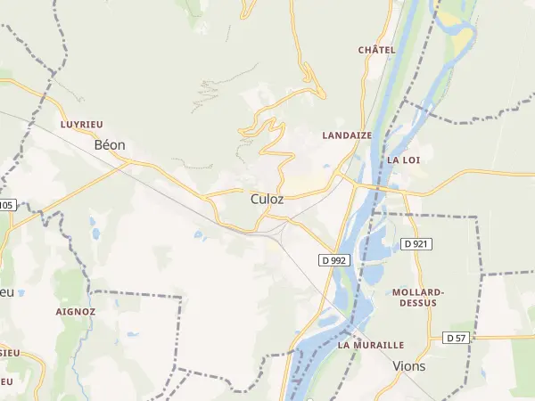 Plan de Culoz-Béon
