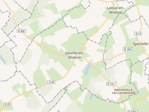 Plan de Jonville-en-Woëvre
