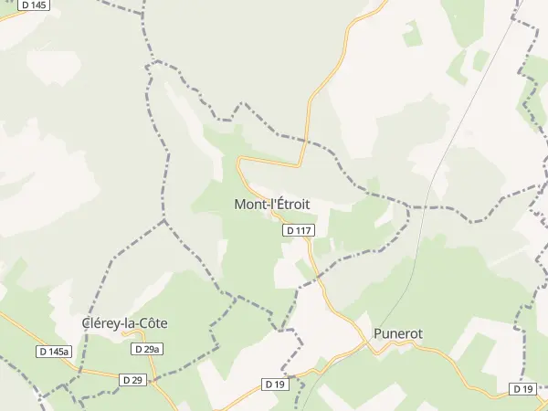 Plan de Mont-l’Étroit