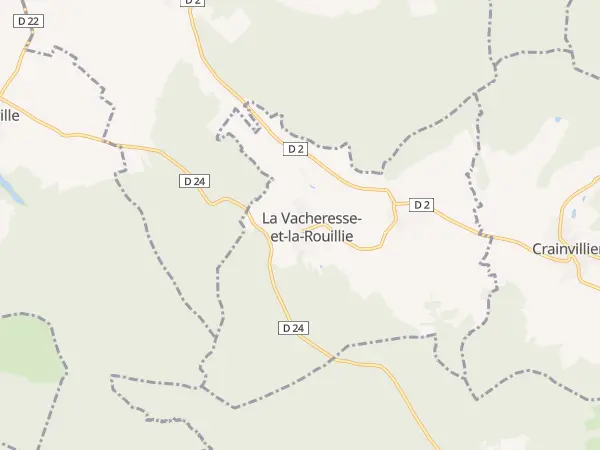 Plan de La Vacheresse-et-la-Rouillie