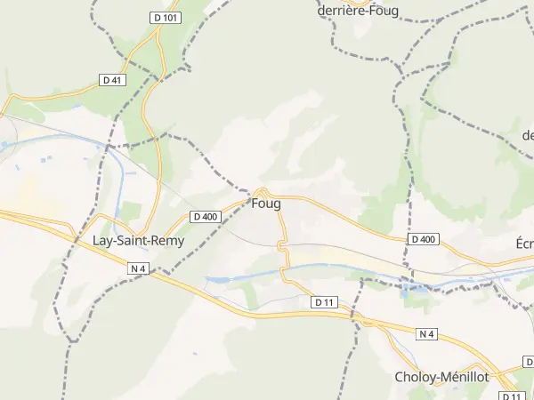 Plan de Foug