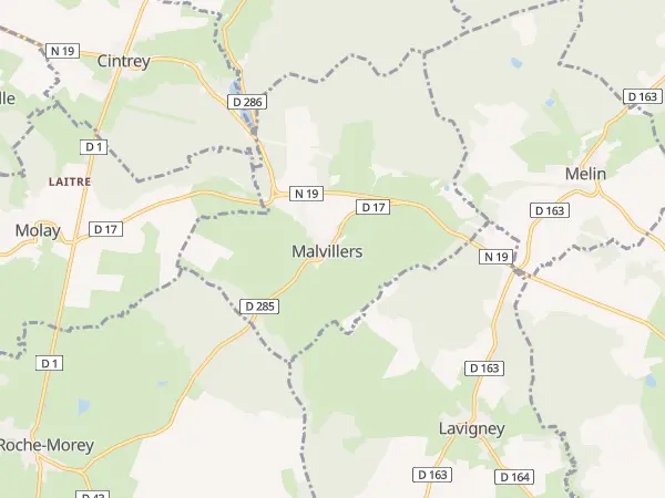 Plan de Malvillers