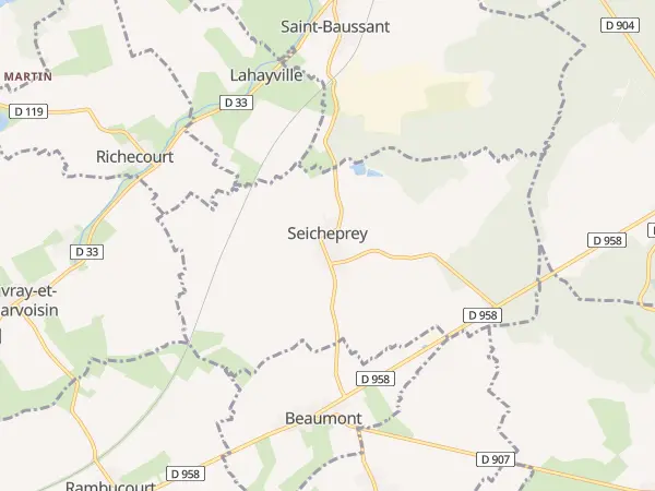 Plan de Seicheprey