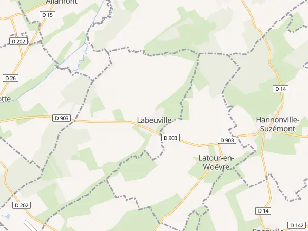Plan de Labeuville