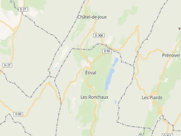Plan de Étival