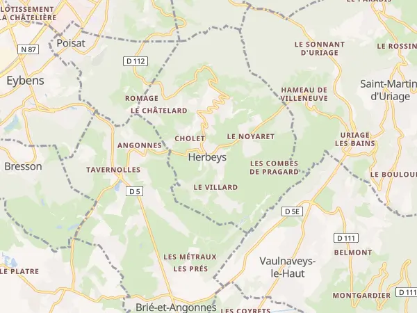 Plan de Herbeys