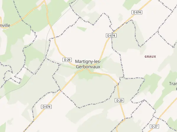 Plan de Martigny-les-Gerbonvaux