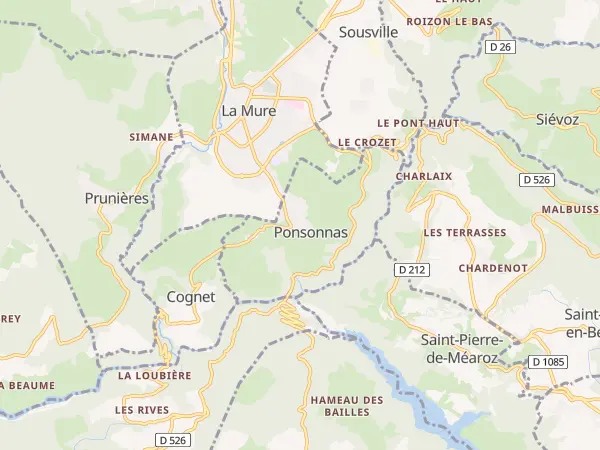 Plan de Ponsonnas