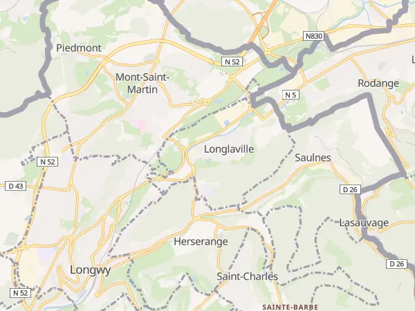 Plan de Longlaville
