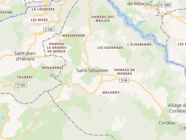 Plan de Châtel-en-Trièves