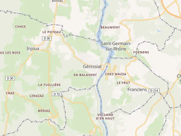 Plan de Injoux-Génissiat