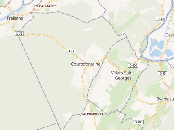 Plan de Courtefontaine