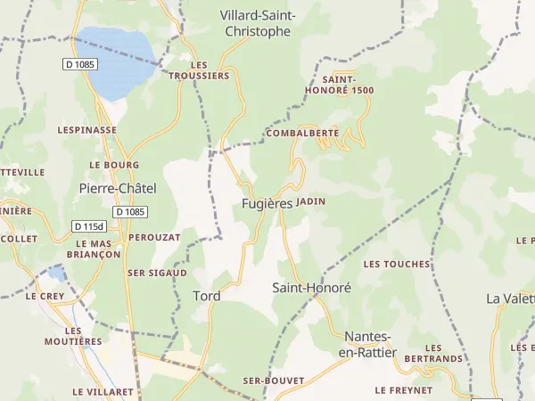 Plan de Saint-Honoré