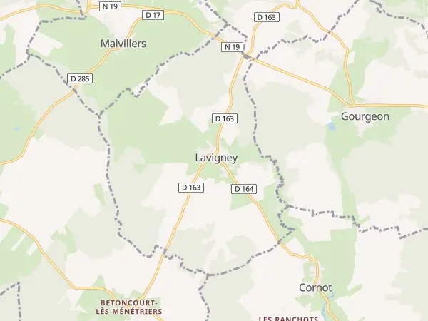 Plan de Lavigney