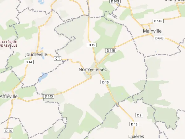 Plan de Norroy-le-Sec