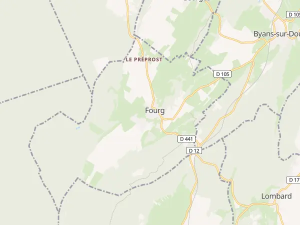 Plan de Fourg