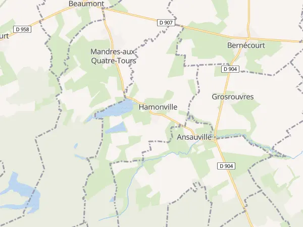 Plan de Hamonville