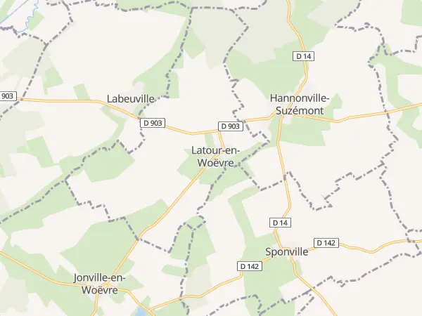 Plan de Latour-en-Woëvre