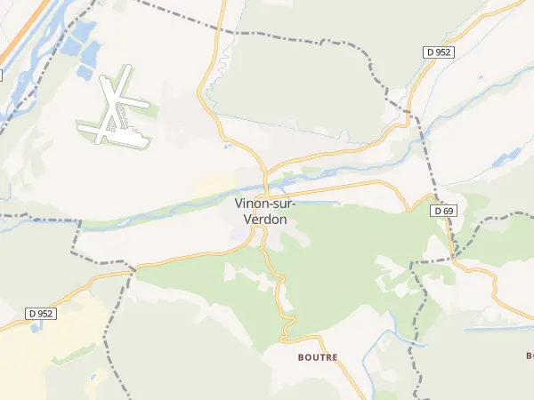 Plan de Vinon-sur-Verdon