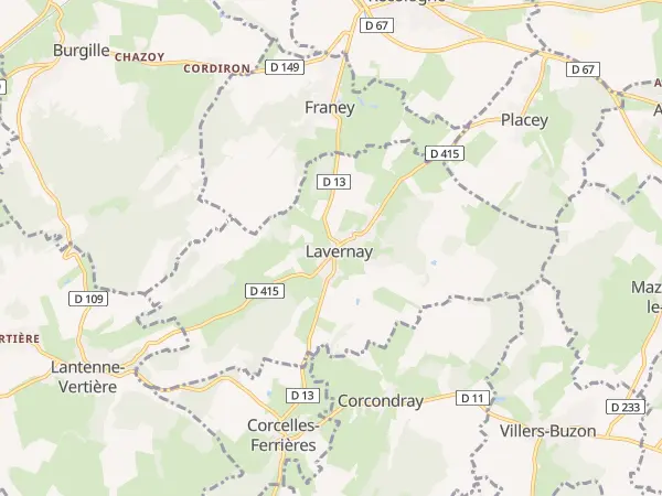 Plan de Lavernay