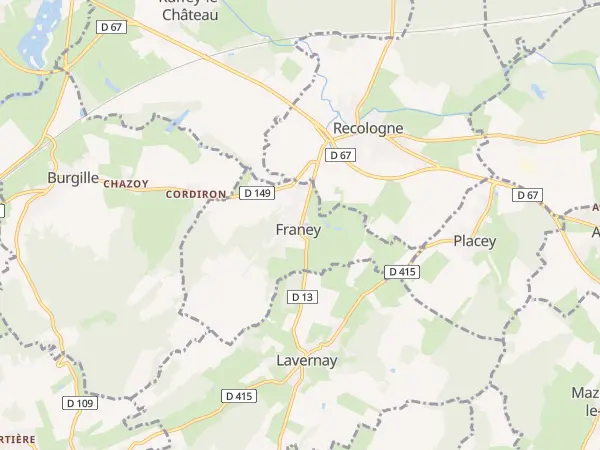 Plan de Franey