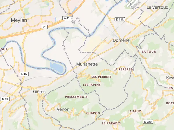 Plan de Murianette