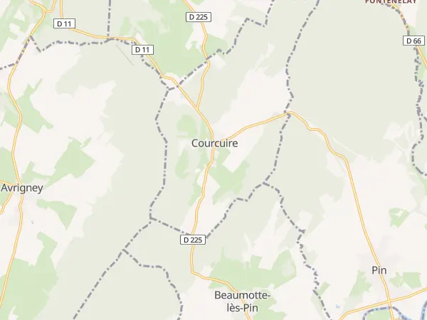 Plan de Courcuire