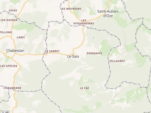 Plan du Saix