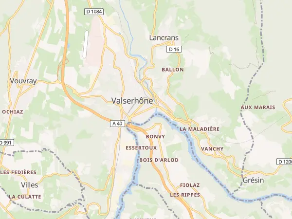 Plan de Valserhône