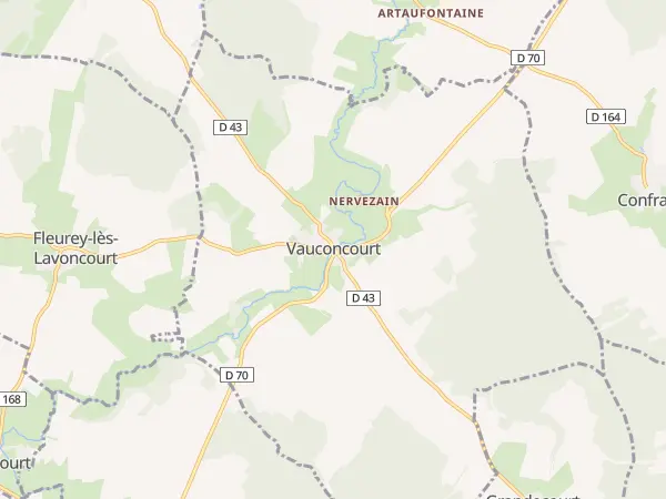 Plan de Vauconcourt-Nervezain