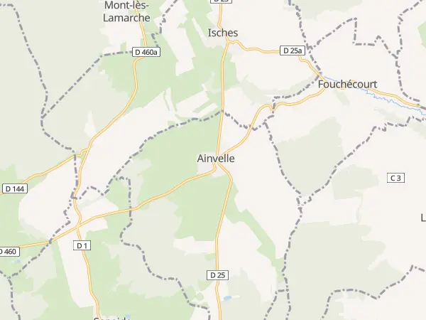 Plan de Ainvelle