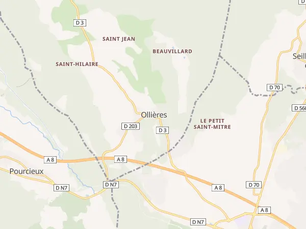 Plan de Ollières