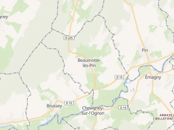 Plan de Beaumotte-lès-Pin