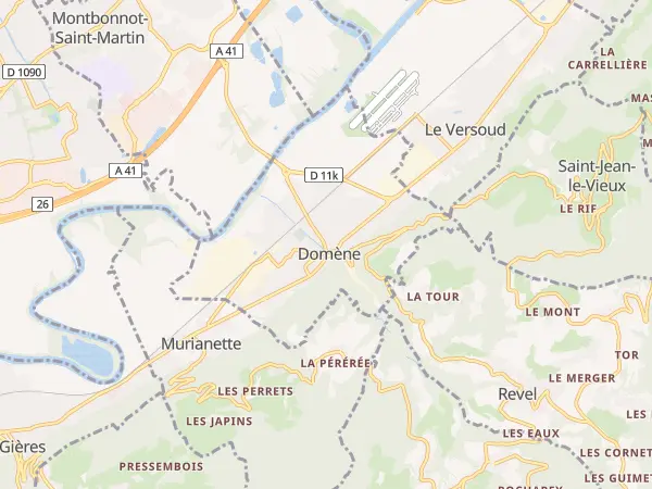 Plan de Domène