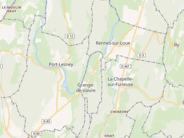 Plan de Grange-de-Vaivre