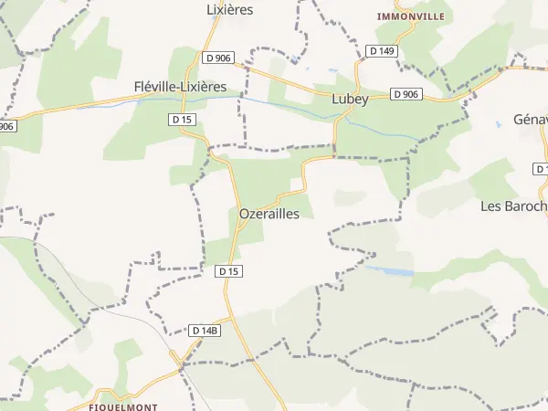 Plan de Ozerailles